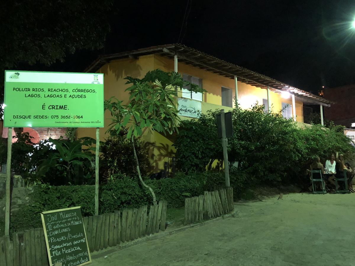 Pousada e Camping América Morro de São Paulo Exterior foto