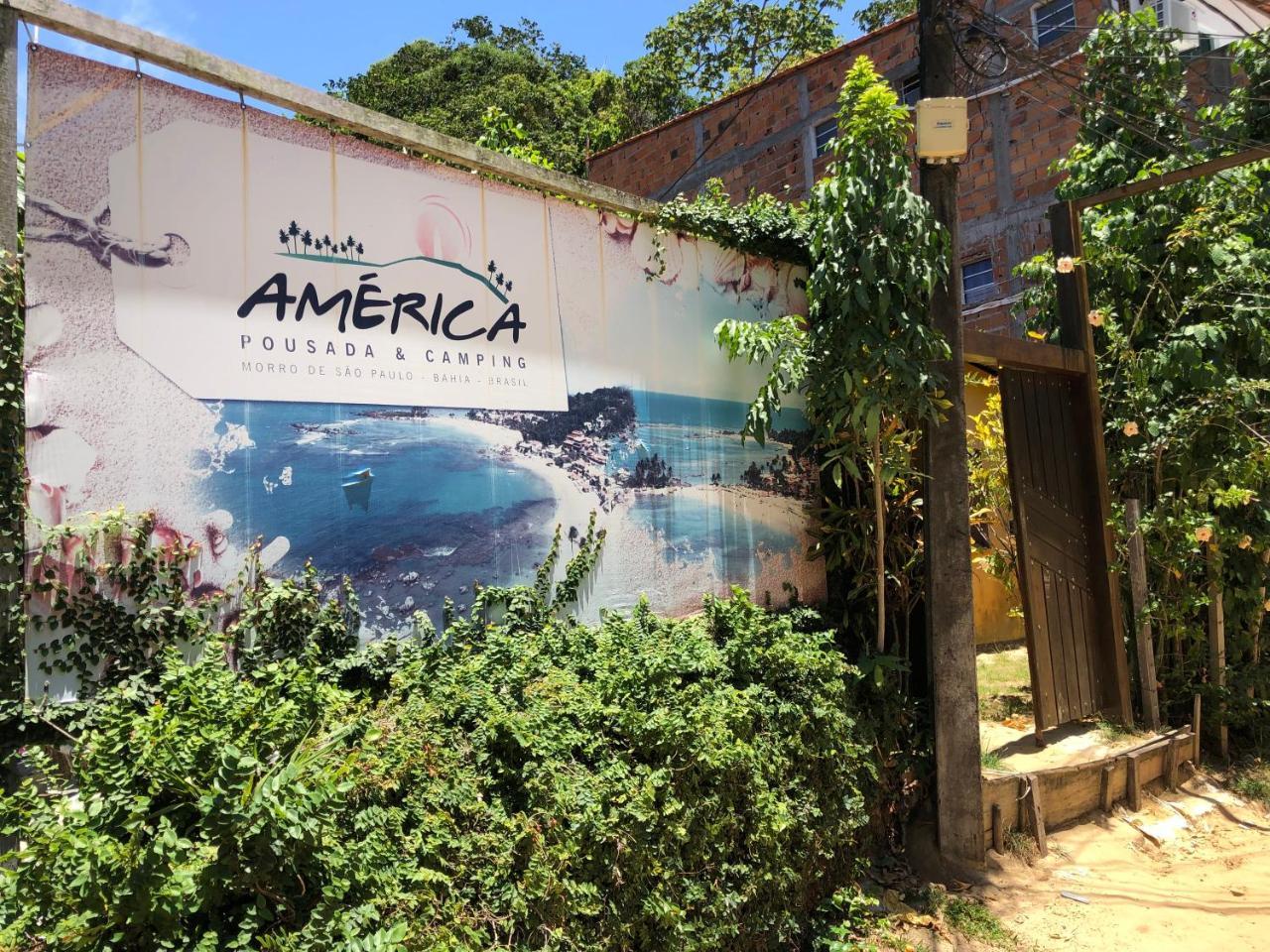 Pousada e Camping América Morro de São Paulo Exterior foto